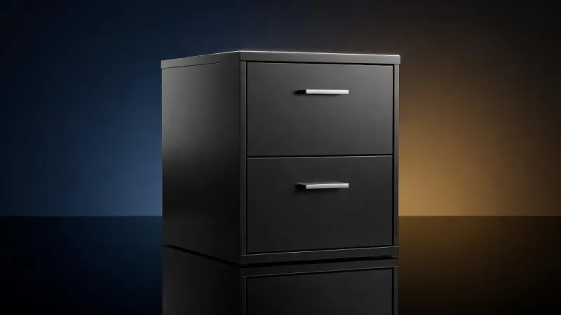 Amazon Basics 2-Drawer Vertical File Cabinet