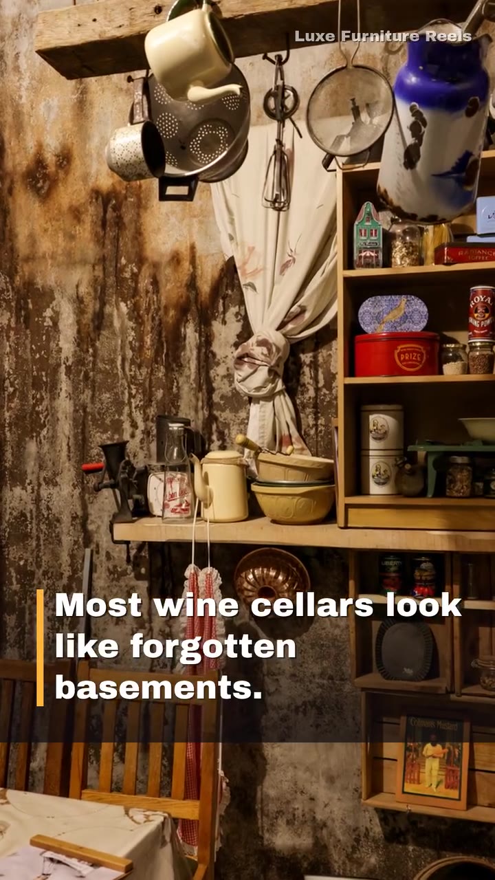 A wine cellar should feel like the most impressive room in the house.