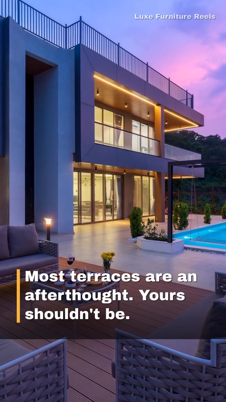 Your terrace has more potential than you think.